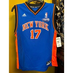 NWT Youth Authentic NBA Adidas’s Jeremy Lin New York Knicks Jersey #17 Yo